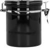 1.5L Coffee Beans Sealing Coffee Beans Jar, Sealing Container Coffee Beans Jar, Sealing Container Jar Canister Container 304 Stainless Steel with Exhaust Valve and Spoon for Home view 3