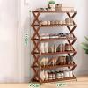 Shoe Rack for Dorm, Collapsible Shoe Rack, No Installation Required, Ventilated Design, Versatile Shoe Organizer for Home, Kitchen, Closet, L 70 cm view 2