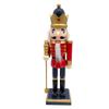 Veemoon Desktop Nutcracker Ornament Traditional Christmas Decor for Festive Tabletop and Shelf Display Adorable Royal Soldier Design Holiday view 1