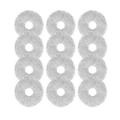 KAISUPJX Mop PadsCompatible for Dreame X30/X40/L20 Ultra/L10s Ultra/ L10S ProRobot Vacuum Cleaner AccessoriesReplacements Parts(Mop Pads 12 pc)