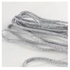Factory Direct Craft Glittered Silver Rope Garland - Sparkling Wired Rope Garland for Christmas, Weddings and Special Events (29 Total Feet, 2 Pieces 14-1/2 feet Each) view 1