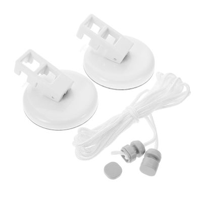 Levemolo Retractable Suction Cup Clothesline Portable Indoor Outdoor Drying Rack No Drill Setup for Balconies Travel with Thickened Rope