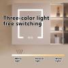 AYHARYLH Mirrored Medicine Cabinets for Bathroom with LED Lights,Defog & Dimmable Bathroom Mirror with Storage, Vanity Mirror Cabinet with Lights & Brightness Adjustment,recessed Medicine Cabinets view 4