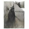 TANCAPRIUM Halloween Bedding King Size, Witchy Duvet Cover Set & Bedroom Decor, Cozy Soft Breathable Microfiber, 2 Pillow Shams, with Zip Closure & Corner Ties, No Comforter view 3