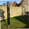 BEAHING Clothes Drying Rack Cover, Rotary Dryer Cover Waterproof Clotheslines Cover Umbrella Drying Line Rack Protection Outdoor Umbrella Rack Cover view 3
