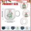 Didaey 6 Pcs Religious Nativity Scene Mugs Set - Ceramic Christian Jesus Birth Tea Cups with Handle, 11 Oz, Hot Chocolate Xmas Gift view 2