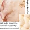 Headboard Pillow for Bed,Upholstered Bed Large Bolster Headboard Positioning Support Reading Pillow Cushion,Cushion Headboard with Washable Cover,Filled with Cotton,for Couch Sofa Backrest Long Pillow view 4