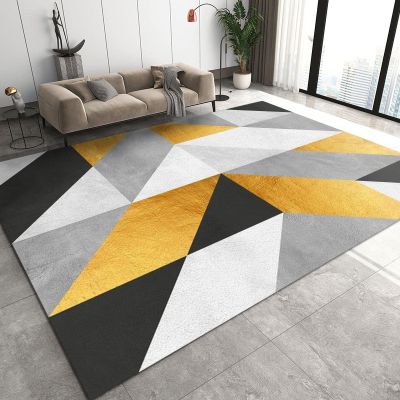 2x3 Rug Gold Gray Black Irregular Washable Rugs, Light Luxury Abstract Geometric Stripe Art Laundry Room Carpet Non Slip Throw Rugs for Bathroom Kitchen Sink Front Door Bedroom Bedside