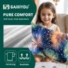 GAIIIIYOU Fireworks Hand Towels for Bathroom Abstract Painting Kitchen Towel Decorative Microfiber Guest Towel Set of 2 view 3