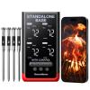 ThermoMaven Smart Bluetooth Wireless Meat Thermometer: Standalone Base, WiFi Unlimited Range, 6 Sensors with NIST Certified Accuracy, 4 Probes for Kitchen, BBQ, Grill, Oven, Smoker, Rotisserie view 1