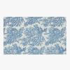 6x9 Area Rugs Retro Nautical Blue Coral Creature Living Room Rugs, Coastal Ocean Coral Reef Classroom Rug with Carpet Non-Slip Backing for Bedroom Office Home Decor view 3
