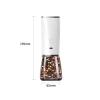 YMGSCC Electric Pepper Grinder Spice Mill Automatic Salt and Pepper Shaker Coffee Grinder with LED Light Set Adjustable Ceramic view 2