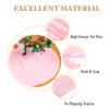ShinyBeauty 60 Inch Baby Pink Christmas Tree Skirt Home Holiday Decoration Sequin Tree Skirts Santa Xmas Ornaments Glitter Fabric Large Tree Cover for New Year Decor view 4