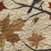 Vintage Autumn Quilt Maple Leaf Patchwork Bedding | Retro Fall Quilt Set for Twin & Queen | Lightweight Autumn Leaf Bed Decor (Autumn Quilt 7) view 2