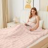 ORINOVA Pink Fluffy Blanket for Couch Living Room Faux Fur 50x60 Fuzzy Throw Blanket for Bed Soft Furry Bed Cozy Comforter Home Decor Gifts 860 GSM view 4