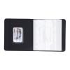Yunseity Small Photo Album, 288 Photos PU Leather Cover Photo Album, 72 Transparent Pages, Restores True Colors, Fits for Mini 3in Instant Camera Photos with Family and Friends (Black) view 1