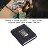 Yunseity Small Photo Album, 288 Photos PU Leather Cover Photo Album, 72 Transparent Pages, Restores True Colors, Fits for Mini 3in Instant Camera Photos with Family and Friends (Black) view 2