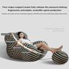 ZOLPD Leisure Sofa Chair,Minimalist Living Room Lazy Sofa Single Seat Creative Hydrangea Lounge Chair,Modern Accent Chair Lazy Couch for Living Room, Bedroom, Reading Room (D, Small) view 4