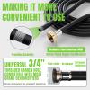 8FT Dehumidifier Drain Hose 3/4" FHT,Leakproof Dehumidifier Hose with Rustproof Durable Connector,Thickened drain hose for dehumidifier indoor,Perfectly Compatible with Most Brands of Dehumidifiers view 2