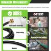 8FT Dehumidifier Drain Hose 3/4" FHT,Leakproof Dehumidifier Hose with Rustproof Durable Connector,Thickened drain hose for dehumidifier indoor,Perfectly Compatible with Most Brands of Dehumidifiers view 3