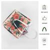 NQLYUT Tote Bag Laptop Handbag Mother's Day Bouquet Grocery Bag Canvas Shoulder Bag Crossbody Bag for Travel view 3