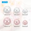 PATIKIL 120 Pieces Vase Fillers Pearls, 14/20/30 mm Vase Filler Pearl Bead Vase Centerpieces Floating Pearl Bead with Hole for Vase Decoration, Cream/Light Pink view 2