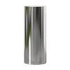 PFCDZDU Cylinder Pedestal Stands, Sculpture Display Round Plinth Pillars, Stackable Stainless Steel Props Exhibition Base for Wedding Party Art Event Decor(Silver-A,32.5X40CM) view 1
