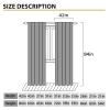 Unicorn Curtains for Kids Bedroom, Cartoon Rainbow Unicorn Princess Colour Drapes Treatments for Baby Nursery Living Room Bathroom Curtains 2 Panel, 84X84 Inch view 2