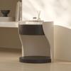 DIEYPOL Night Stand Simple Creative Bedside Table Living Room Bedroom Modern Storage Cabinet Wooden Round Bedside Table Bedstand view 2