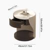 DIEYPOL Night Stand Simple Creative Bedside Table Living Room Bedroom Modern Storage Cabinet Wooden Round Bedside Table Bedstand view 3