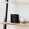 Decor For Home Office Desk When We Have Each Other We Have Everything Wooden Box Sign Farmhouse Ornament 5 X 5 Inch Artwork Desk Shelf Tabletop Wood Home Decor view 4