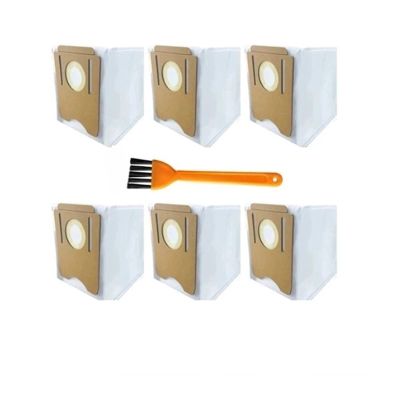 Dust Bag Compatible For Midea S8 S8+Automatic Dust Collecting And Sweeping Machine Robot Smart Home Replaceable Spare Parts(6PCS)