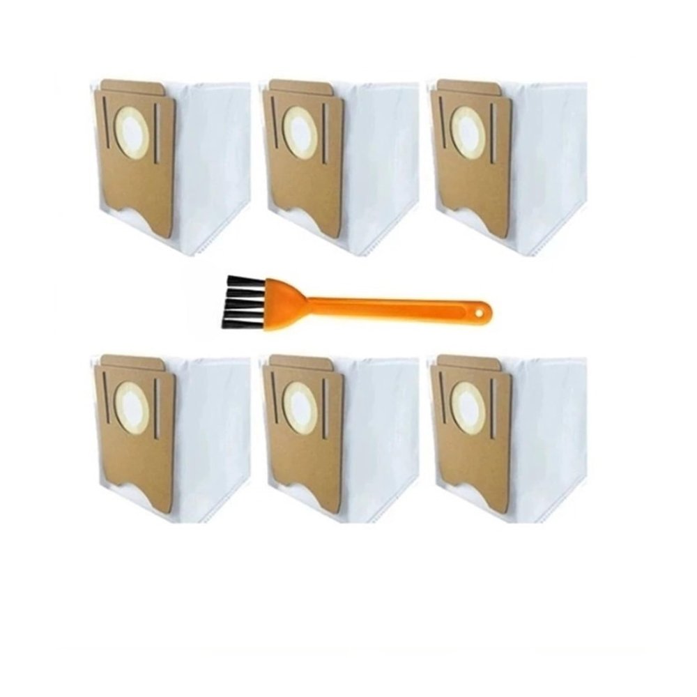 Dust Bag Compatible For Midea S8 S8+Automatic Dust Collecting And Sweeping Machine Robot Smart Home Replaceable Spare Parts(6PCS)