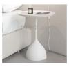 DIEYPOL Night Stand Bedside Table Modern Minimalist Living Room Study Round Bedside Storage Table Bedroom Simple Small Bedside Table Bedstand(B) view 1