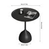 DIEYPOL Night Stand Bedside Table Modern Minimalist Living Room Study Round Bedside Storage Table Bedroom Simple Small Bedside Table Bedstand(B) view 2