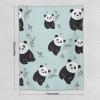 VTCTOASY Tapestry Wall Hanging for Living Room Decorates Wall Tapestries Cartoon Panda Bear Tapestries Wall Decoration for Bedroom Aesthetic Decor Wall Hanging view 2
