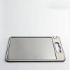 YMGSCC Multi-Functional Stainless Steel Cutting Board, 304 Stainless Steel, 36.7*25.5 cm, White view 2