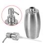 304 Stainless Steel Shampoo and Lotion dispensers Pump - Rust - Liquid Bottle for Bathroom and Use, 350ml Capacity view 2