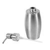 304 Stainless Steel Shampoo and Lotion dispensers Pump - Rust - Liquid Bottle for Bathroom and Use, 350ml Capacity view 4