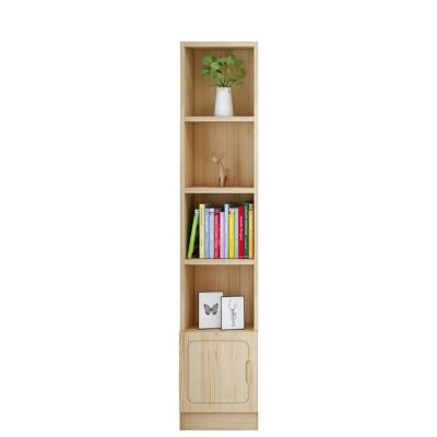 All Solid Wood Bookshelf, Pine Floor Shelf, Children's Bookcase Locker Corner Storage Cabinet (Color : 180x24x24cm Semicircle Bookshelf) (180x40x24cm a)