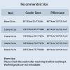 Natural Rattan Summer Sleeping Mat, Foldable Cooling Mat for Bed, Home Quick Cooling Textile Rattan Mat, Bamboo Sleeping Mat for Home School Dormitory view 2