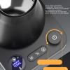 900ML Electric Gooseneck Kettle, Adjustable Temperature Stainless Steel Pour Over Kettle Fast Hot Water Boiler with LCD Screen for Coffee Brew Tea Boil Hot Water (US Plug 110V) view 4