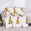 Merry Christmas Capybara Throw Blanket for Couch Sofa Or Bed Throw Soft Fuzzy Plush Lightweight Blanket view 2