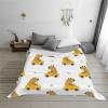 Merry Christmas Capybara Throw Blanket for Couch Sofa Or Bed Throw Soft Fuzzy Plush Lightweight Blanket view 4