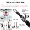 MZZKFC Suspension Bungee Fitness Set Wear-Resistant, Aerial Yoga Stretch Rope with Thickened Belt, Indoors Bungee Fitness Cord for Home/Gym/Dance Studio(Small) view 3