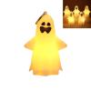 2024 Carrying Little Ghost NightlightPortable Campfire Flickering NightlightHalloween Cute Ornament HangSuitable for Home Decoration, Cafes, Hotels, Churches, Festival Layout and Other (1pcsb) view 1