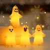 2024 Carrying Little Ghost NightlightPortable Campfire Flickering NightlightHalloween Cute Ornament HangSuitable for Home Decoration, Cafes, Hotels, Churches, Festival Layout and Other (1pcsb) view 2