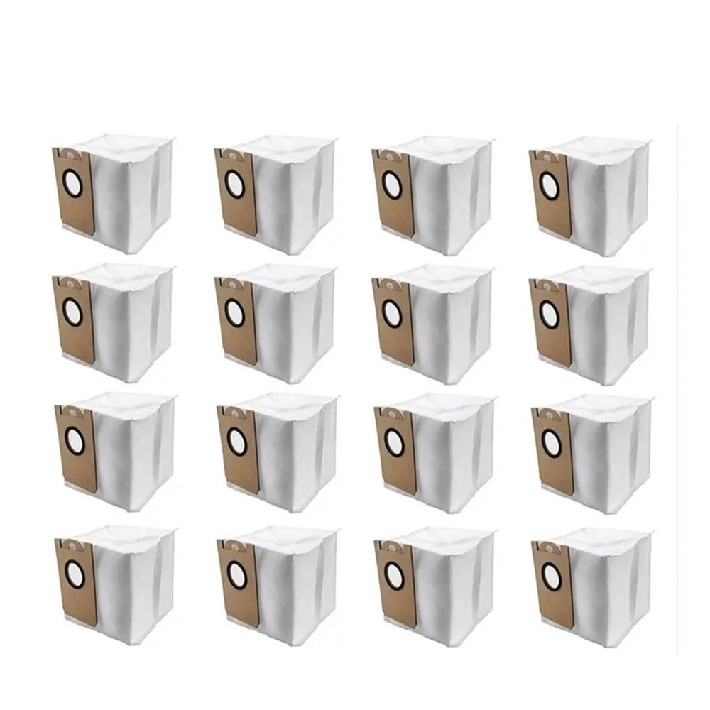 Compatible For Proscenic M7 Pro / M8 Pro Compatible For ELARI Smartbot Ultimate Dust Bag Replacement Part Vacuum Cleaner Spare Accessory Replacement(16pcs)