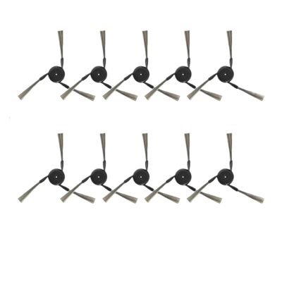 HNGHBRDF 10PCS Washable Side Brush Replacements AccessoryCompatible for Dreame X40 Ultra / S30 Pro Robot Vacuum Cleaner