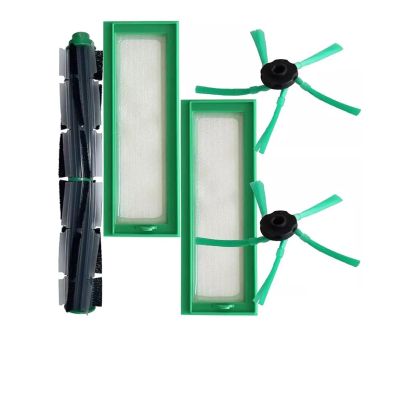 Roller Main Side Brush Hepa Filter. Compatible For Vorwerk Kobold VR200 / VR300. Replacement Vacuum Cleaner Accessory